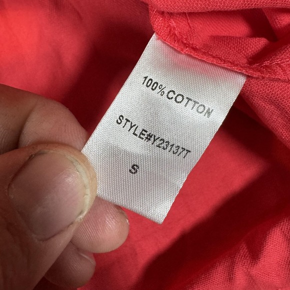 Pomander Place Tuckernuck Dress Womens‎ Small Red Finley Flutter Sleeve - Picture 7 of 9